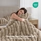 preview thumbnail 19 of 37, Madison Park Jasmine Ultrasoft Faux Fur Ribbed Comforter Set