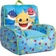 preview thumbnail 1 of 4, Baby Shark Brand Kids Upholstered Bean Bag Chair