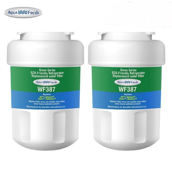 Shop Black Friday Deals On Replacement Water Filter For Ge Gss25gshss Refrigerator Water Filter By Aqua Fresh 2 Pack Green Overstock 22981983