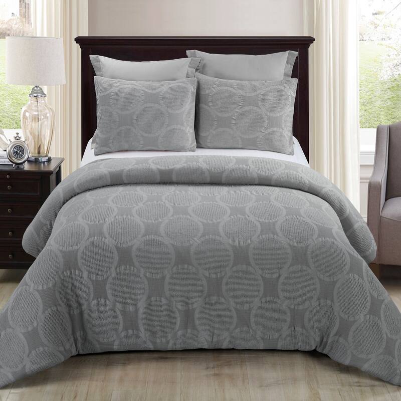 Leon Comforter Set from Your Lifestyle by Donna Sharp - Grey - King/King Sham