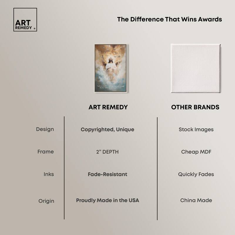 His Love Canvas by Art Remedy