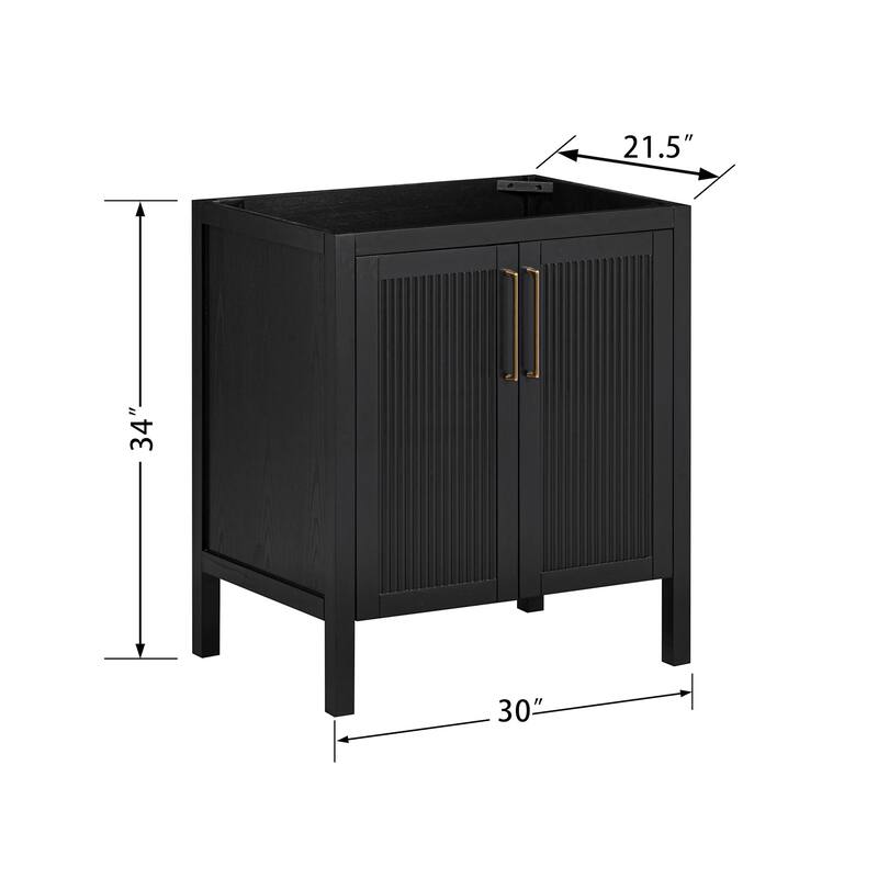 Avanity LUKA-V30 Luka 30" Single Free Standing Vanity Cabinet Only