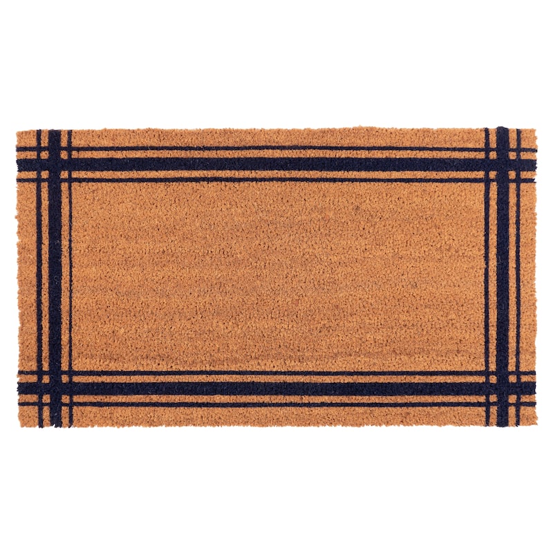 Coir Outdoor Doormat, Brown