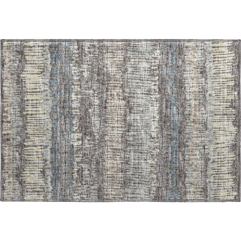 Premium Washable Super Soft Abstract Ombre Stripes Mayfield Rug