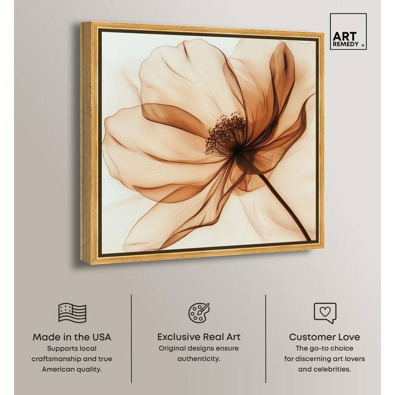 Fragile Elegance II Canvas by Art Remedy