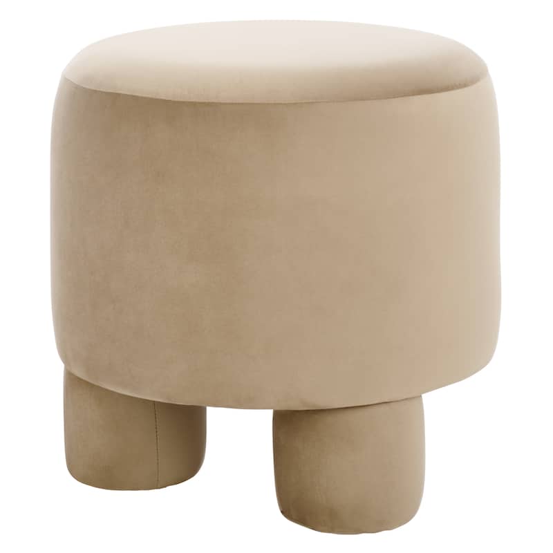 SAFAVIEH Naref Upholstered Ottoman Foot Stool