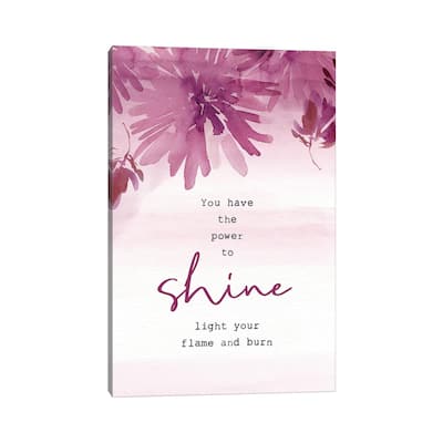 iCanvas "Power To Shine" by Stephanie Ryan Canvas Print