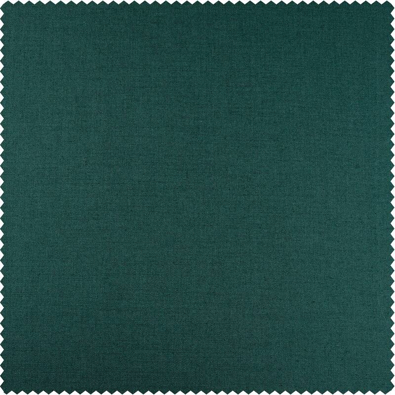 Exclusive Fabrics Dune Textured Solid Cotton Tie-Up Window Shade (1 Panel)
