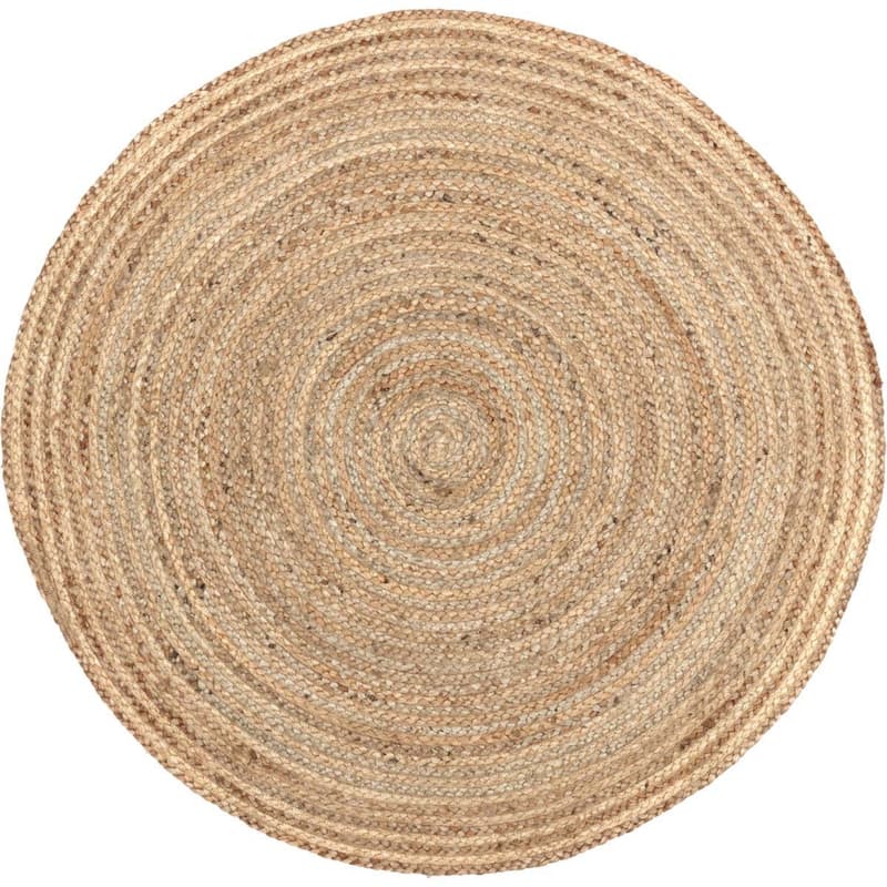 Harlow Jute Round Rug - 3' x 3'