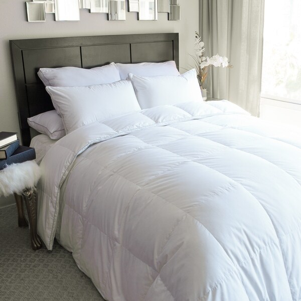 Nikki Chu White Goose Down Comforter - Twin