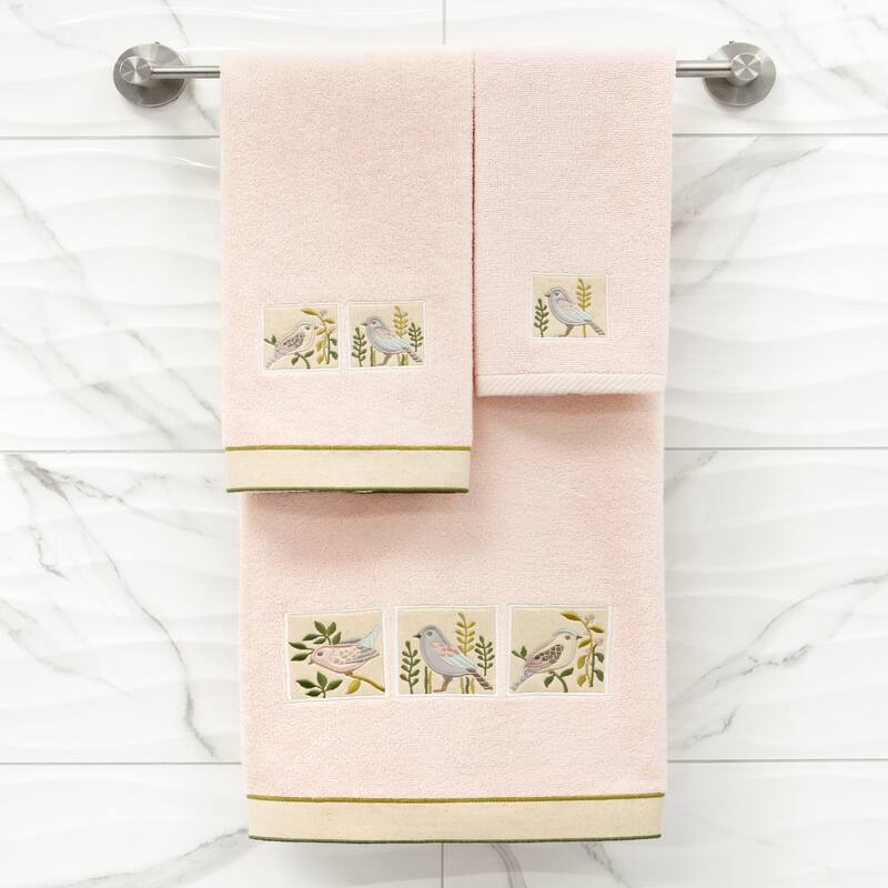 Authentic Hotel and Spa Turkish Cotton Belinda 2PC Fingertip Towel Set