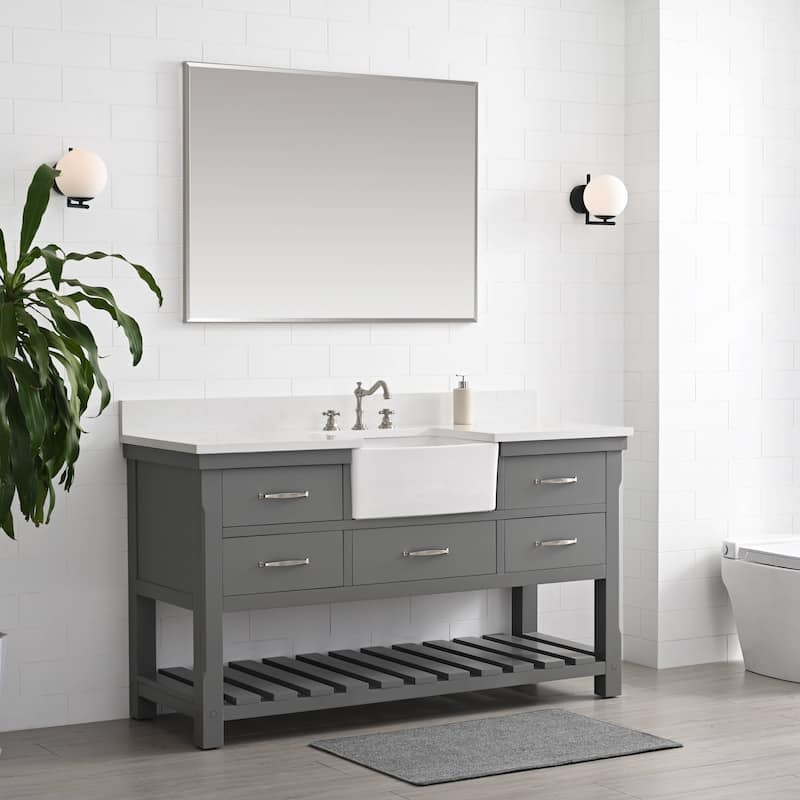 Sudio Design Wesley 60" Single Bathroom Vanity