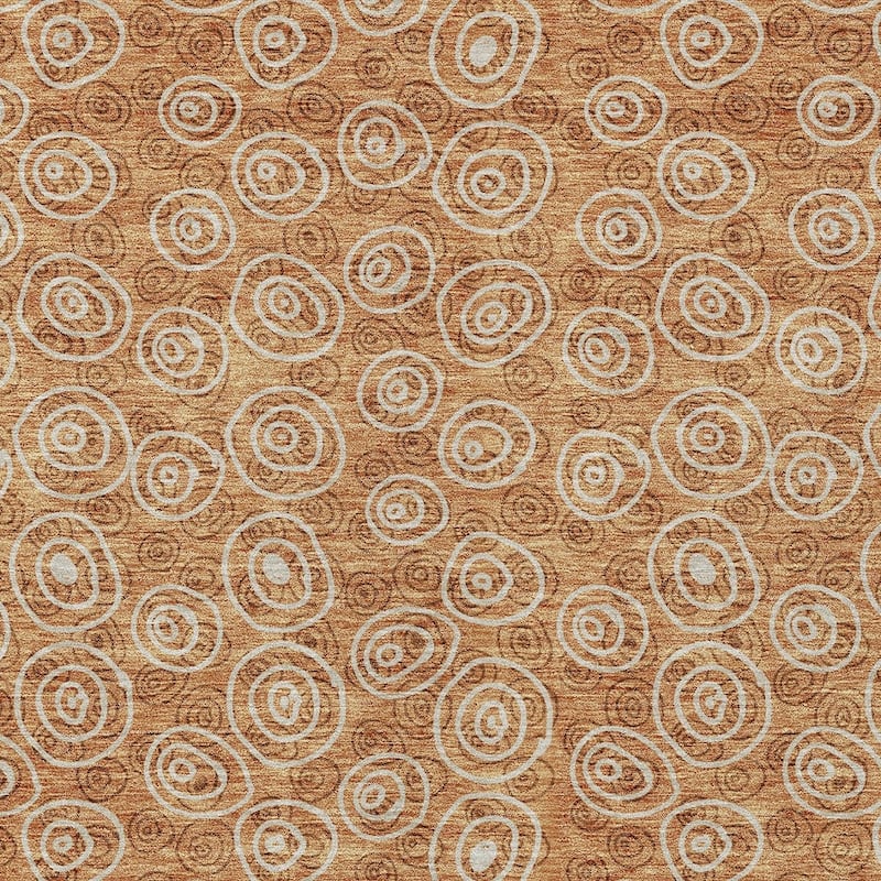 HomeRoots Geometric Transitional Rectangle Outdoor Rug