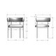 preview thumbnail 4 of 29, Amisco Julius Dining Chair with arms