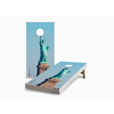 Statue of Liberty Corn Hole Board Set