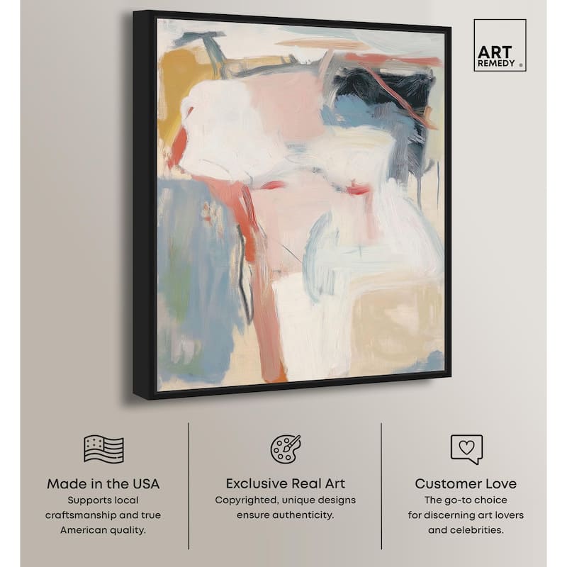 Dreamlike Palette I Canvas by Art Remedy