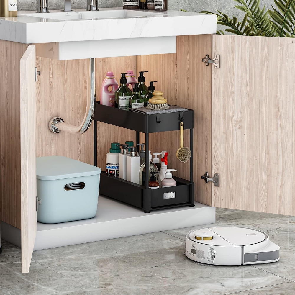 BreeBe Under Sink Organizers and Storage in 2023  Under cabinet storage, Under  sink organization, Storage cabinets