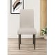 preview thumbnail 5 of 11, Franklin 7-pieces Dining Table and Chair 6 Chair - Taupe