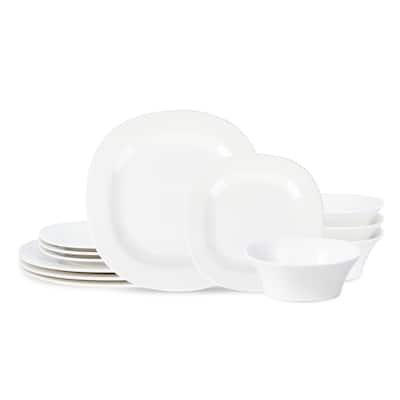 Stone Lain Quadro Porcelain Dinnerware Set