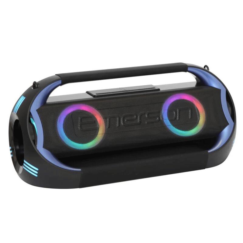 Emerson Triad Grip Portable Bluetooth LED Party Speaker