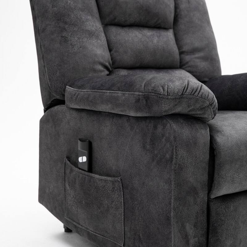 Power Electric Lift Chair Relax Sofa Chair for Elderly, Fabric Bed