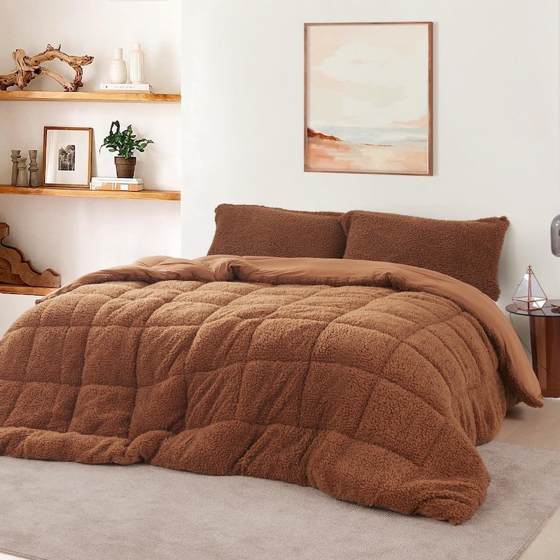 Cotton Candy - Coma Inducer® Oversized Comforter - Root Beer - Full