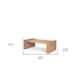 HomeRoots 48" Natural Solid Wood Sled Coffee Table - 48' X '16' X '28