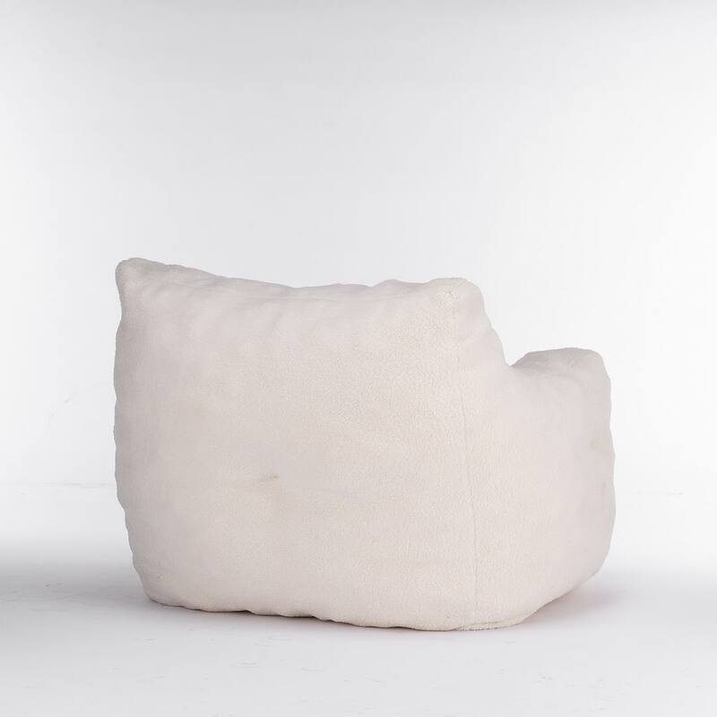 Modern & Elegant Bean Bag Chair | High Resilience Foam | Teddy Fabric or Cotton Linen | Versatile Lounge Seating