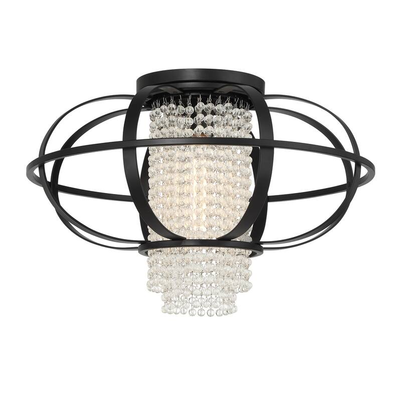 Savoy House 6-5218-1 Idlewild 20" Wide LED Flush Mount Ceiling Fixture