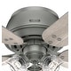 preview thumbnail 12 of 15, Hunter 52" Shady Grove Ceiling Fan with LED Light Kit/ Pull Chain, Standard or Flush Mount - Casual, Transitional