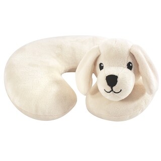 Hudson Baby Infant and Toddler Unisex Neck Pillow, Tan Puppy, One Size - Tan Puppy