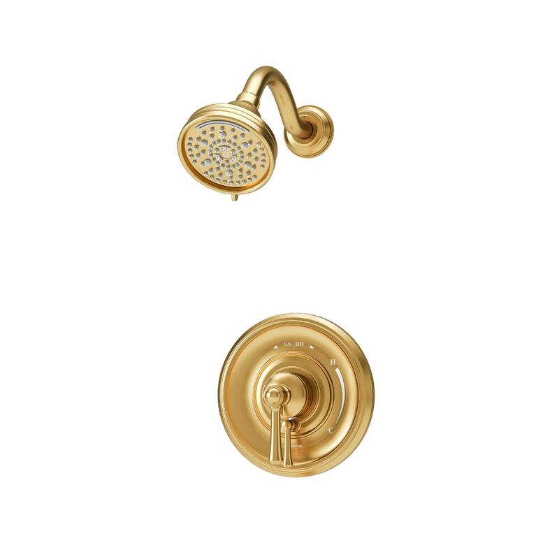 Symmons S589115TRM Braston Shower Only Trim Package with 1.5 GPM Multi - Brushed Bronze