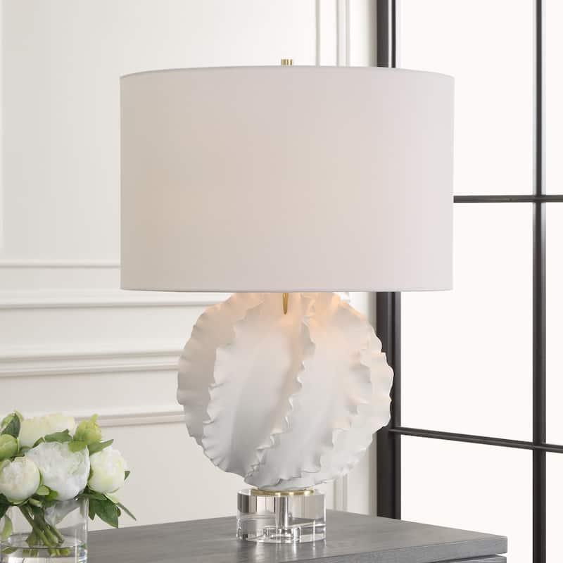 Uttermost Saylor White Table Lamp - 27.5'' H X 19'' W X 19'' D