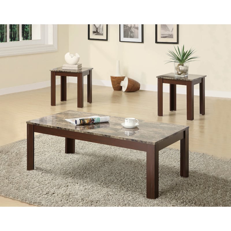 Malden Brown 3-piece Occasional Set