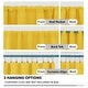 preview thumbnail 14 of 109, Deconovo Back Tab Blackout Curtains (2 Panel)