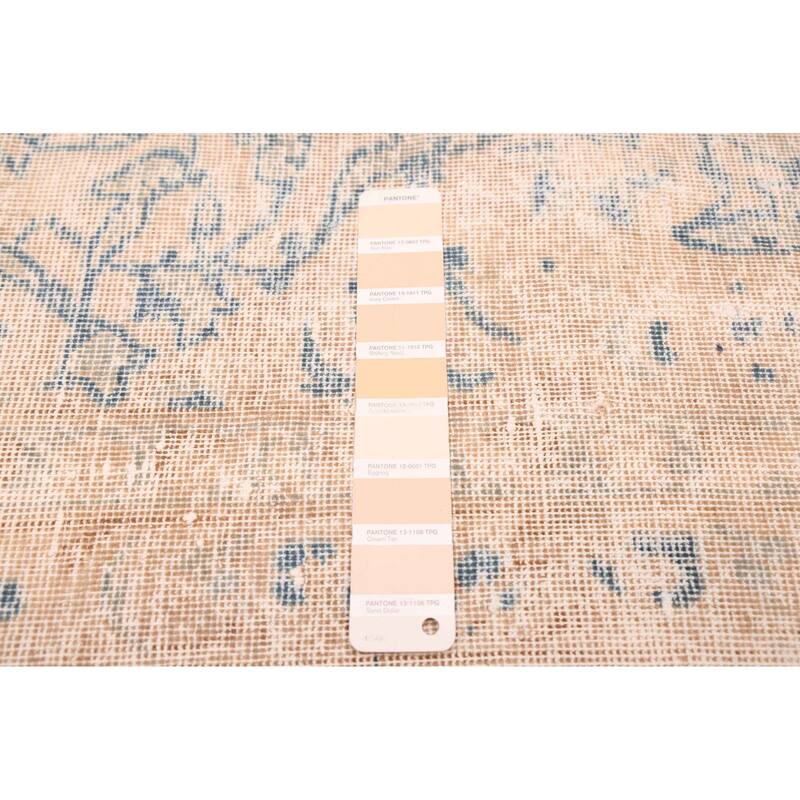 ECARPETGALLERY Hand-knotted Antalya Vintage Beige Wool Rug - 9'11 x 13'3