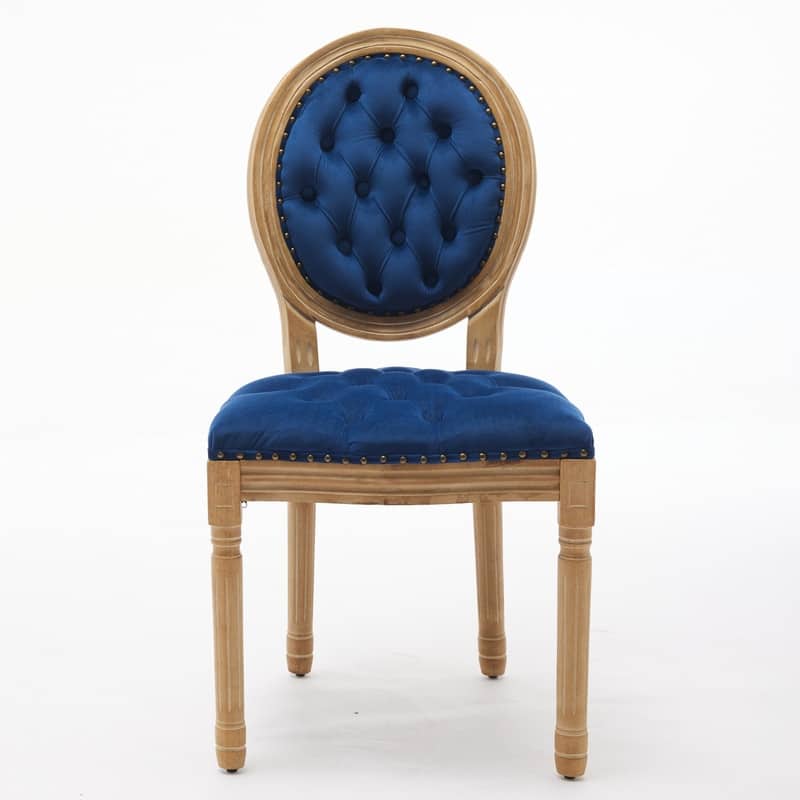 French Dining Chair with Nailhead Trim Set of 4
