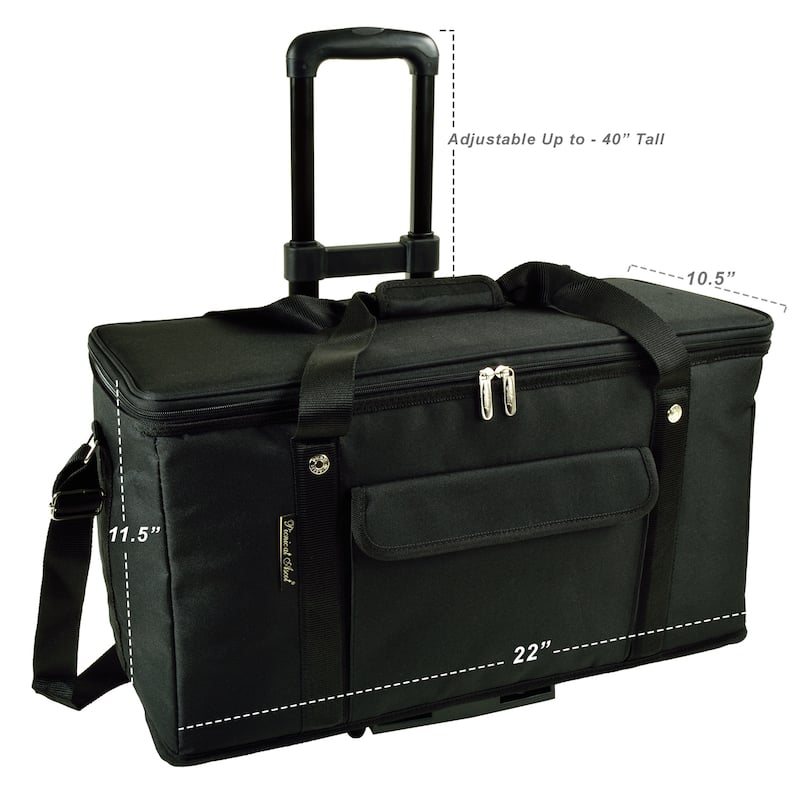 Purdue Boilermakers Collapsible Cooler on Wheels 64 Can