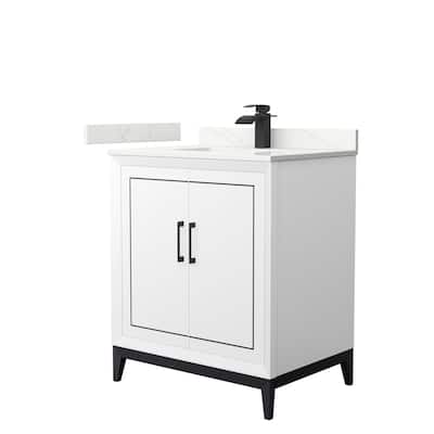 Marlena 30-inch Single Vanity, Quartz Top