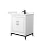 Option White, Black Trim, Giotto Quartz Top