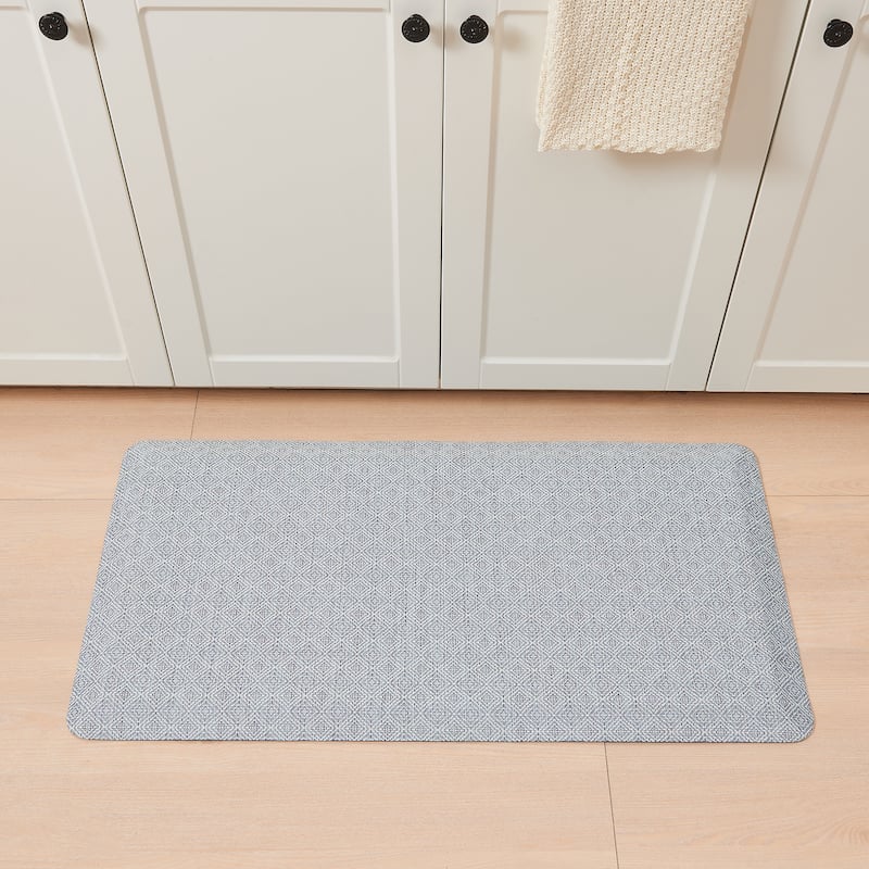 Linery & Co. Anti Fatigue Mat Comfortable Thick Padding for Kitchen or Office.
