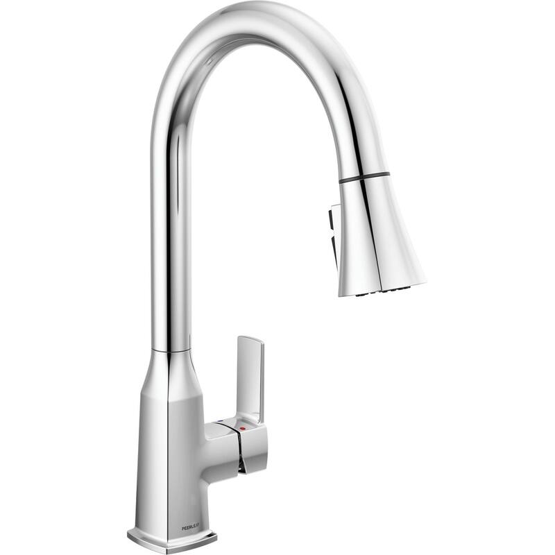 Peerless P7971LF Ezra 1.5 GPM Single Hole Pull Down Kitchen Faucet - Chrome - Chrome