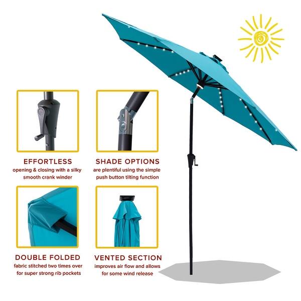 10 square patio umbrella 10 FT Patio Offset Umbrella Outdoor Cantilever Umbrella, 24 Month Fade –  Eco Trade Company