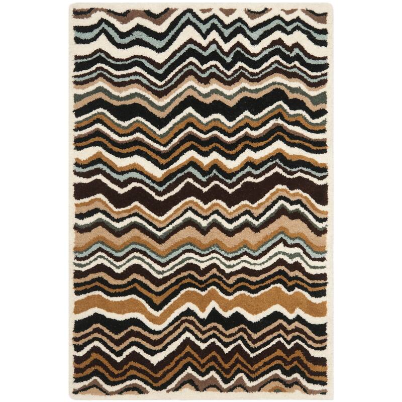 SAFAVIEH Handmade Wyndham Gulzhan Modern Wool Rug