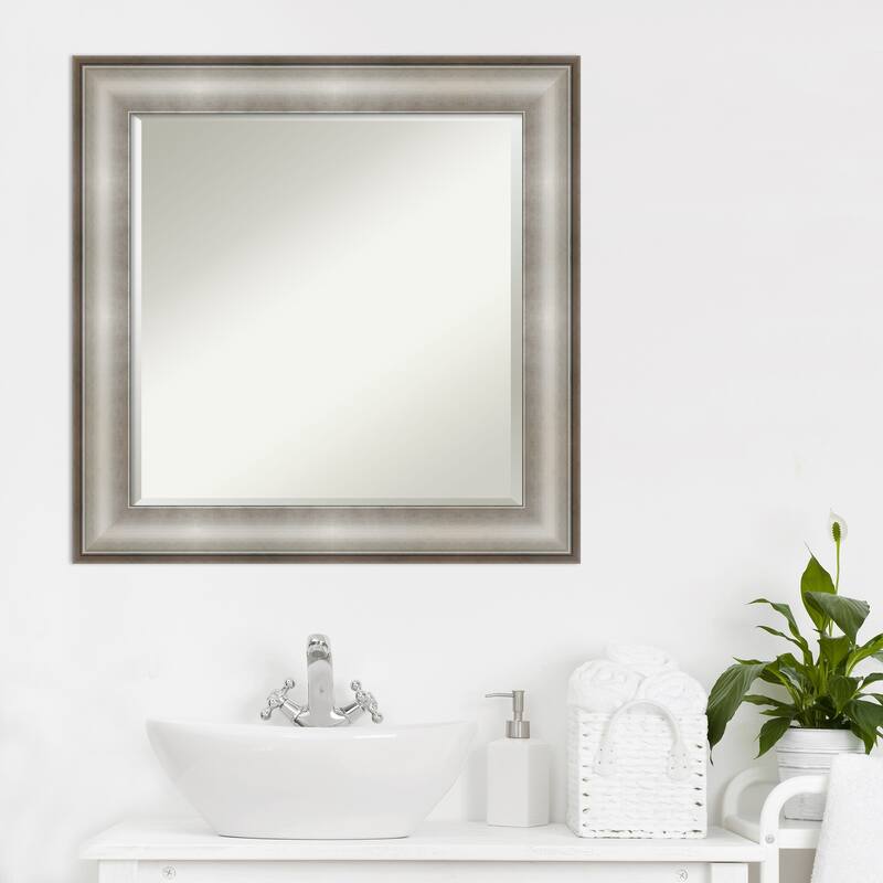 Beveled Bathroom Wall Mirror - Imperial Frame