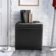 preview thumbnail 2 of 12, PU Leather Upholstery 16-inch Cube Storage Box Ottoman with Hinge Top