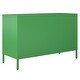 preview thumbnail 13 of 16, The Novogratz Channing 2 Door Wide Metal Storage Cabinet