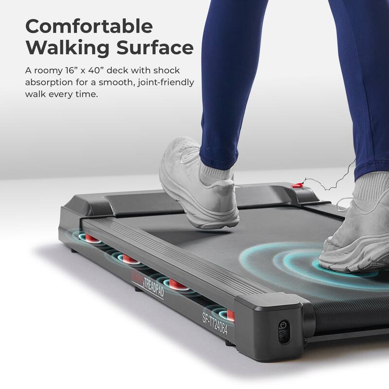 Sunny Health & Fitness Treadpad 100 Smart Walking Treadmill - SF-T724064