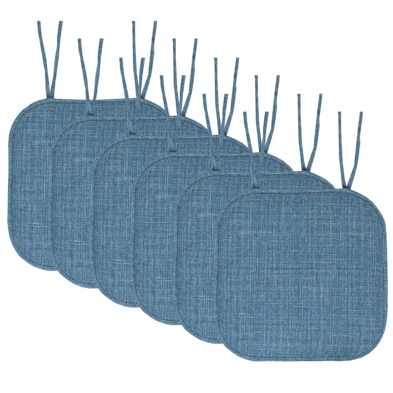 Aria Memory Foam Non-Slip Chair Pad with Ties