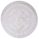 preview thumbnail 135 of 166, SAFAVIEH Adirondack Cheyenne Rustic Oriental Medallion Rug 6' Round - Ivory/Silver